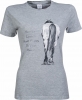 HKM Horses Leave Hoof Prints Tee Shirt - Ladies L & XL 